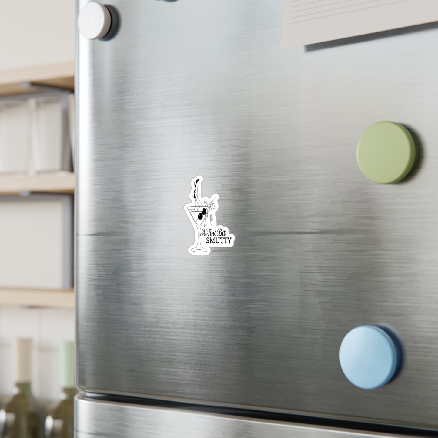 Spicy Martini Sticker — "A Tini Bit Smutty"