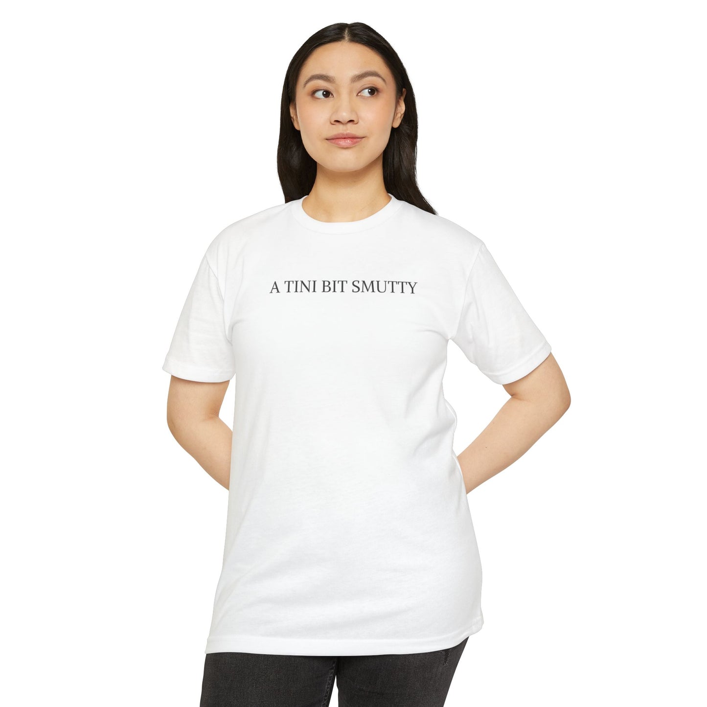 A Tini Bit Smutty Tee - Retro Pinup Martini Graphic T-shirt
