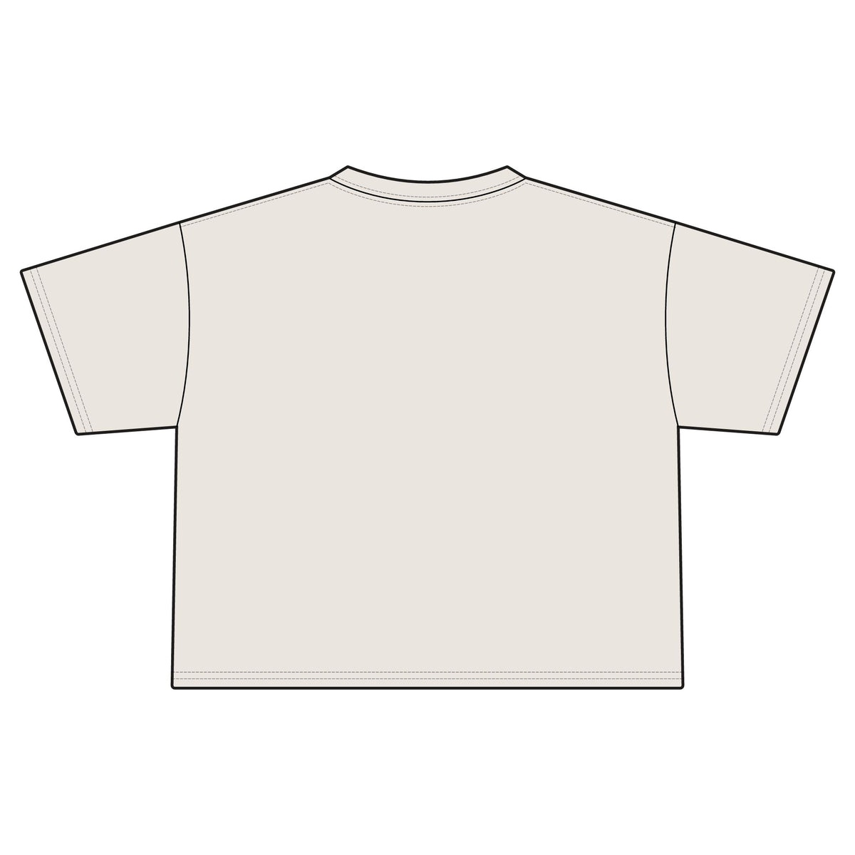 Women's Bookish Crop Tee – "Cozy Capybara Fully Booked"