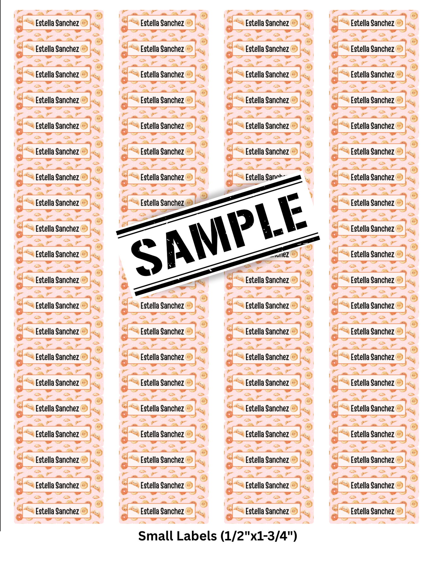 Digital Back-to-School Supply Label Bundle *CUSTOM, ANY THEME*