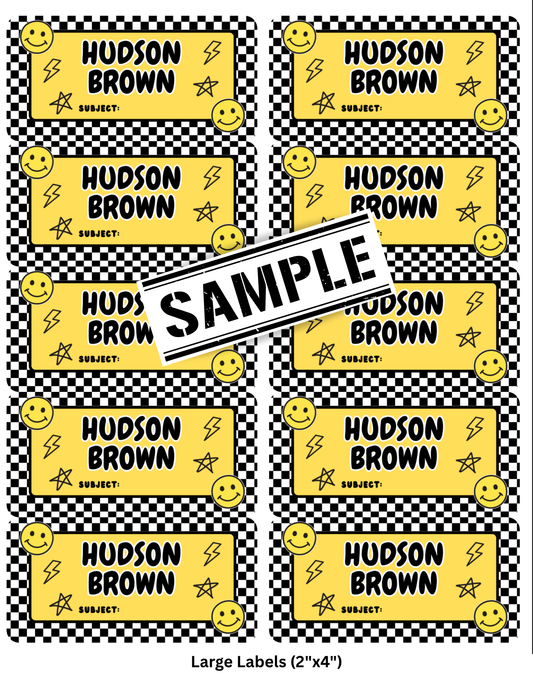 Back-to-School Supply Label Bundle *CUSTOM, ANY THEME*