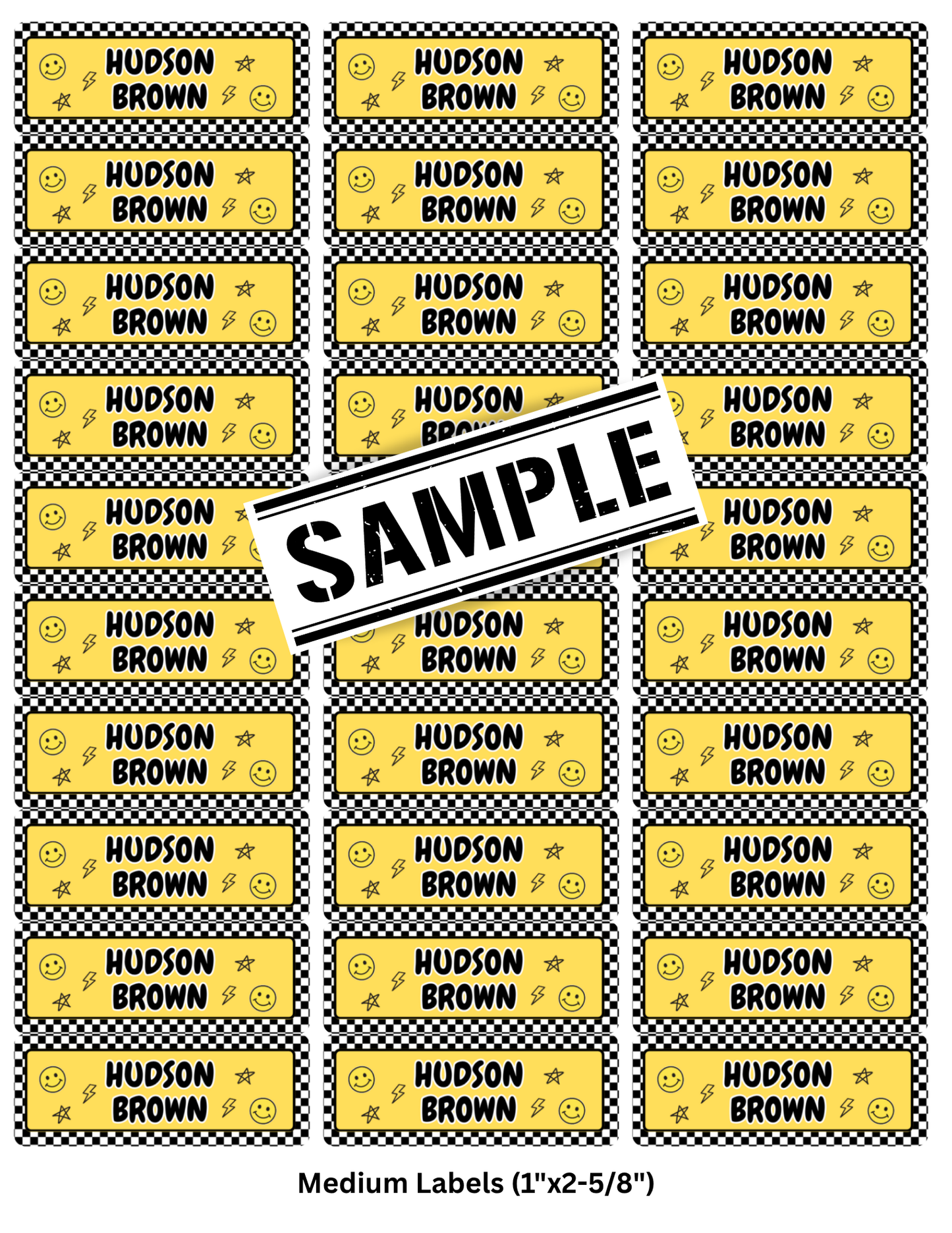 Back-to-School Supply Label Bundle *CUSTOM, ANY THEME*