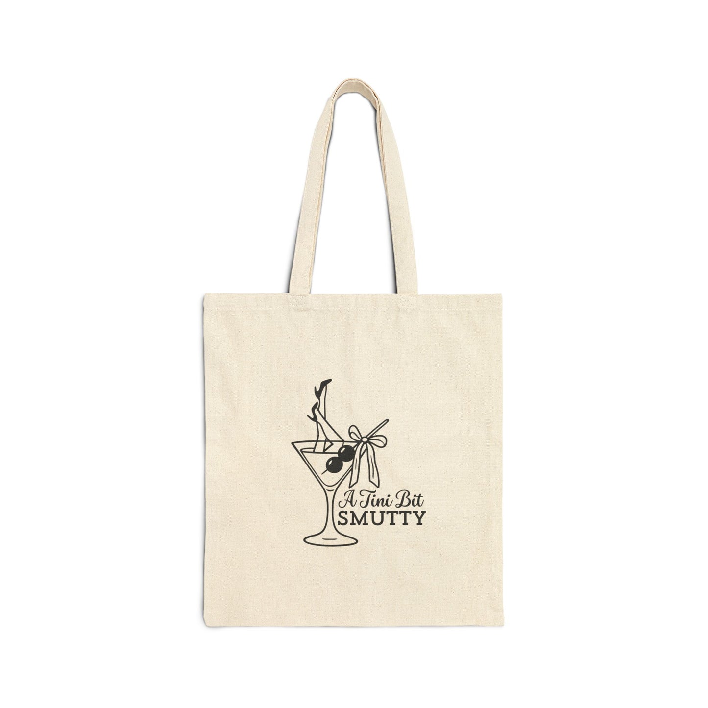 Canvas Tote Bag — "A Tini Bit Smutty" Cocktail