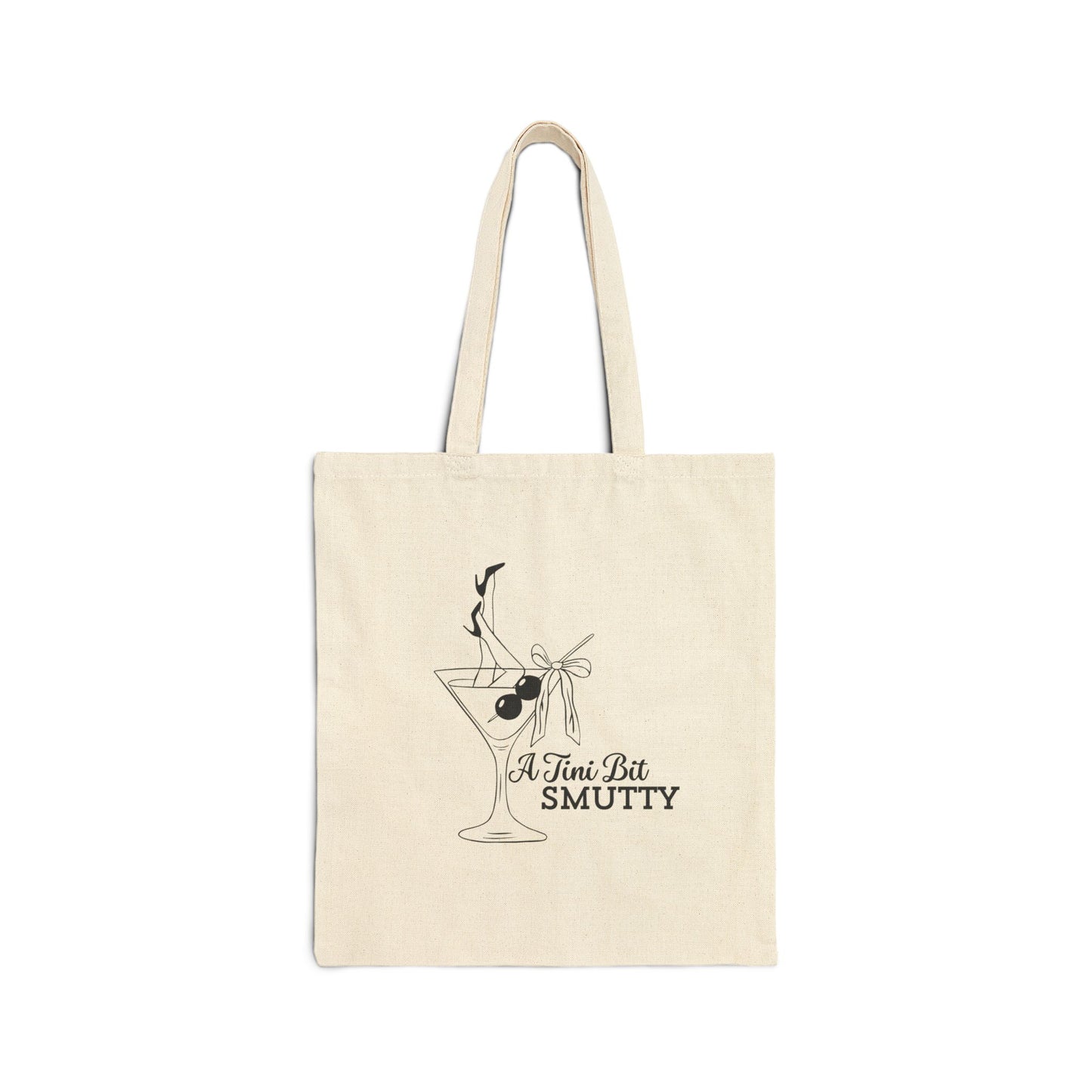 Smut Reader Canvas Tote - "A Tini Bit Smutty"