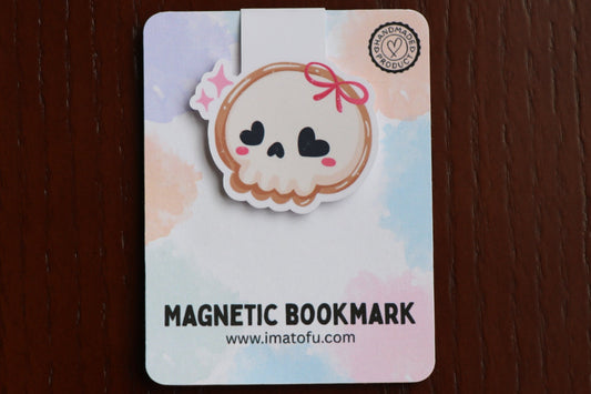 Skull Sugar Cookie Magnetic Bookmark