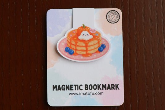 Boo-tiful Pumpkin Pancakes Magnetic Bookmark
