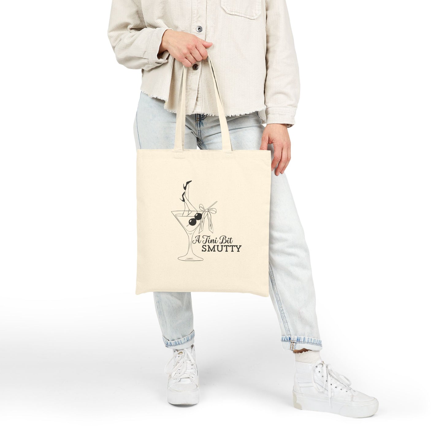 Smut Reader Canvas Tote - "A Tini Bit Smutty"