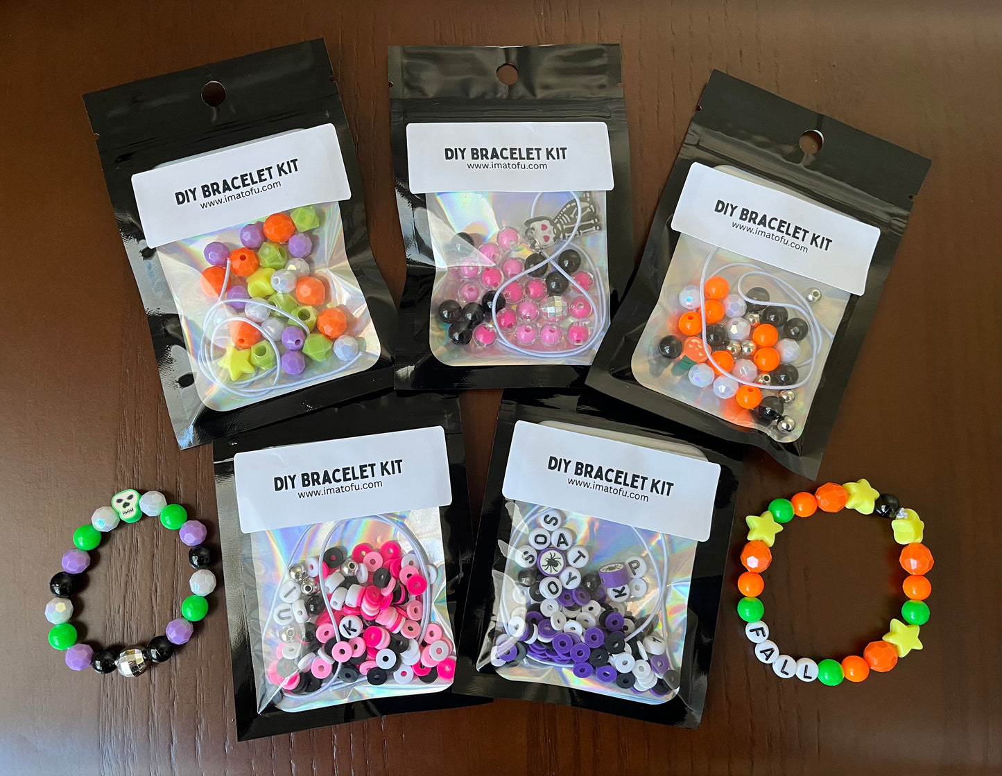 Fall/ Halloween Surprise DIY Bracelet Kit