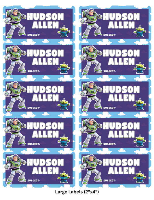 Back-to-School Supply Label Bundle *CUSTOM, ANY THEME*